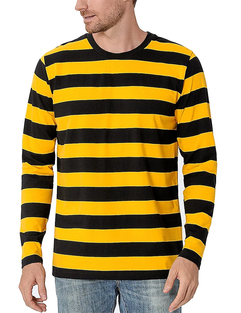 Męska koszulka z długim rękawe – Men'S Fashion T Shirts recenzja i cena