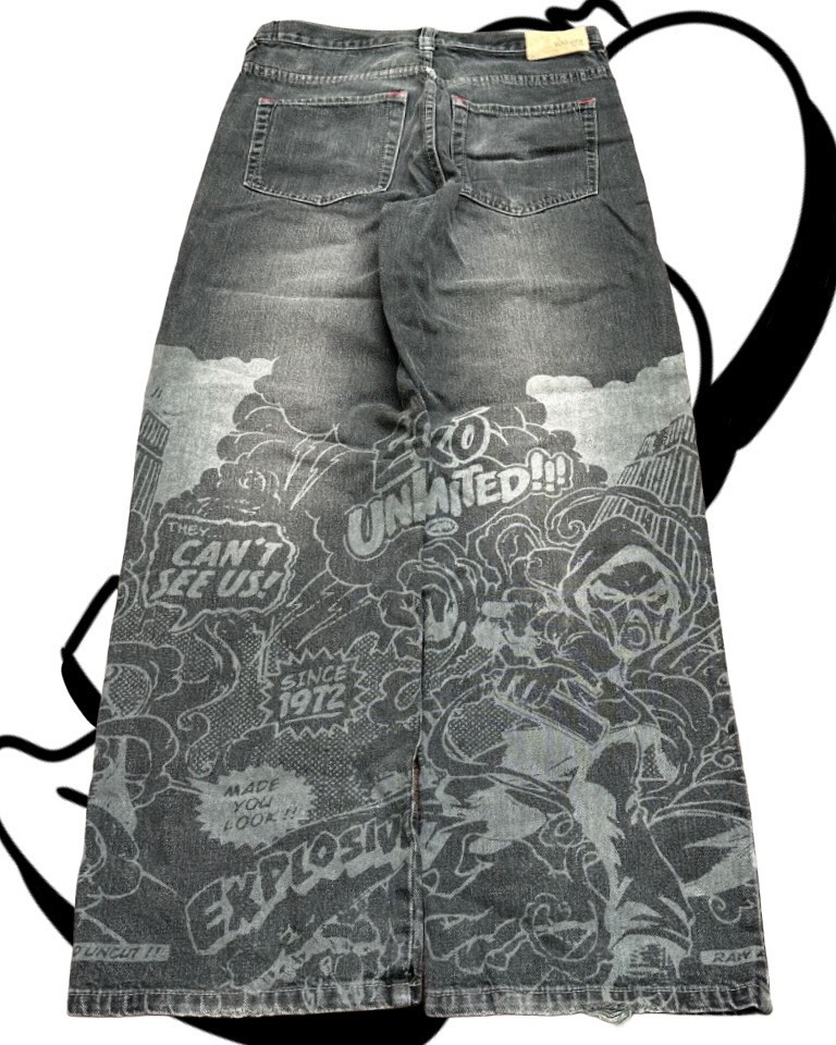 Amerykańskie modne dżinsy z na – Men'S Fashion Grey Jeans recenzja i cena