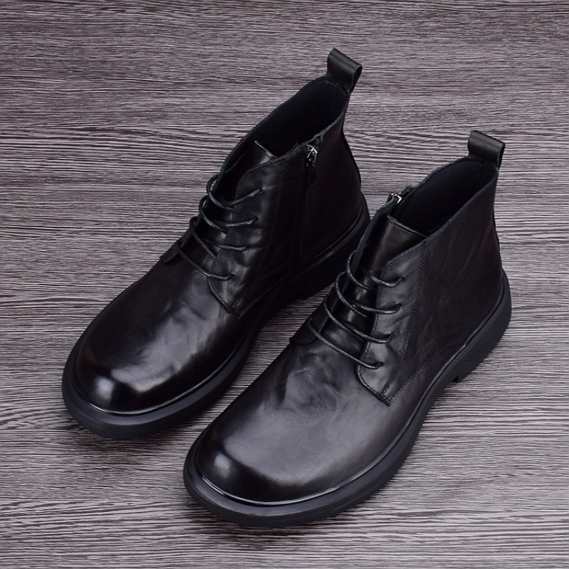 Buty męskie Botki Modne Casual – Men'S Fashion News recenzja i cena