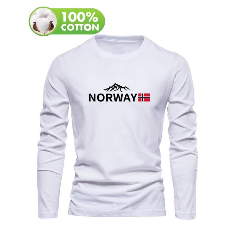 Męska koszulka z długim rękawe – Men'S Fashion T Shirts recenzja i cena